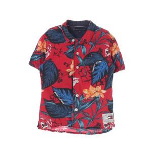 TOMMY HILFIGER 타미힐피거 하와이안 프린팅 반팔 셔츠 KIDS_105