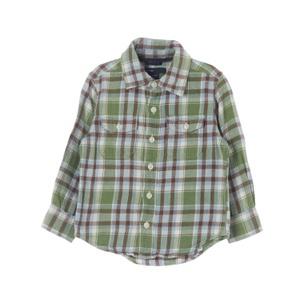 GAP 갭키즈 투포켓 코튼 체크패턴 셔츠 KIDS_100