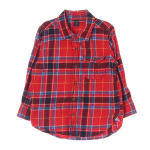 GAP 갭키즈 컬러 체크 원포켓 롱슬리브 셔츠 KID_105