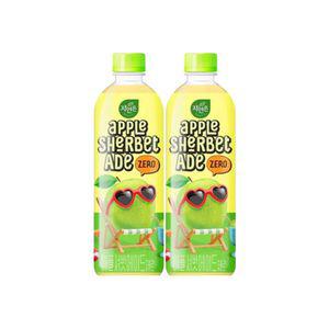 자연은 애플셔벗에이드 제로 500ml 24개업소음료 에음료 과일에 편의점 아이스수 홈카페 과일수 주스 파우
