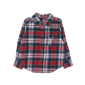 BABY GAP 베이비 갭 플란넬 체크패턴 원포켓 셔츠 KIDS_90
