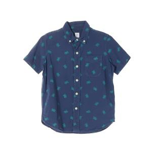 GAP 갭 키즈 트로피컬 패턴 버튼다운 반팔 셔츠 KIDS_120