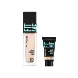 메이블린 핏미 파운데이션 레노 30ml + 미니파운데이션 5ml 세트