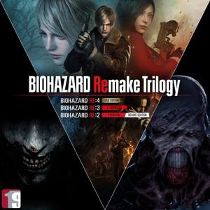 바이오하자드 리메이크 트릴로지 / RE2디럭스+RE3+RE4골드 / PC 스팀코드 문자전송 / 한글