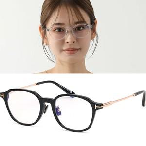 블루라이트차단 안경테 TF5927DB 검정 투명 뿔테 패션 시력보호