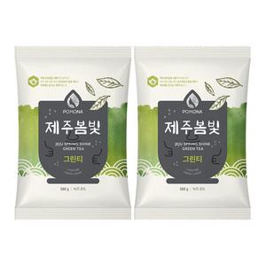 포모나 NEW 제주봄빛 그린티파우더 500g 2개세트 녹차가루