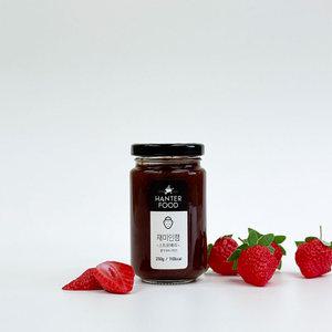한터식품 국내산 수제 무설탕잼 딸기잼, 250g