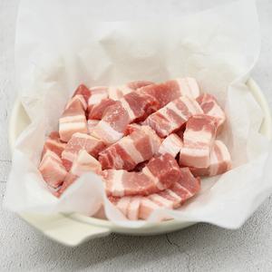 미트아울렛 신선 삼겹살(국거리용) 500g 독일산