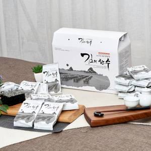 [김의한수 선물세트 실속3호] 무조미 명품 완도곱창김 두번구운 맛있는 곱창돌김