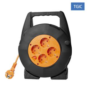 TGIC컴퓨터 15M 4구 전기릴선 멀티탭 전선릴 TGC-1015