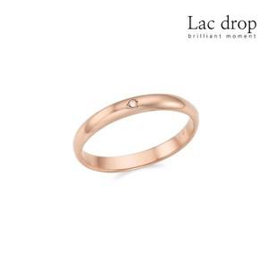 아트박스 라끄드롭 주얼리 [14K] 꼬냑다이아 라운드 14K 반지RSKR19S034