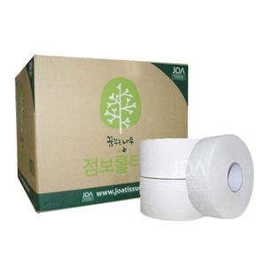 조아티슈 1겹 점보롤 450M 16롤/무형광 제품