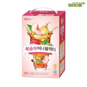 담터 복숭아허니블랙티 50스틱