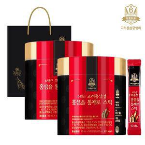 [NS홈쇼핑]고려홍삼중앙회 6년근 고려홍삼정 홍삼을 통채로 스틱 10ml x200포..[31263161]