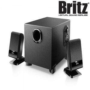 브리츠 BZ-NS10BT 블루투스 스피커 2.1채널 17W 고출력 우퍼 AUX/RCA 외부입력 TV연결 PC