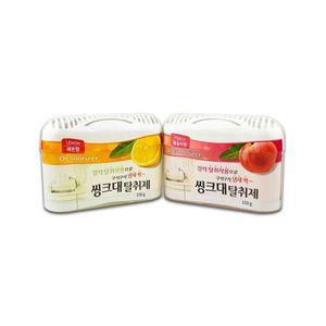 해피룸 싱크대 씽크대 냄새제거 탈취제 겔형 150g