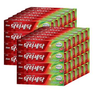 불소치약 잇몸치약 티트리오일치약 닥터세닥오리지날플러스140g 4입 12개