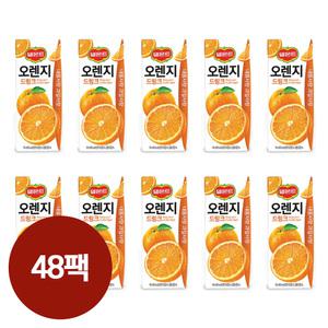 델몬트 오렌지 드링크 190ml x 48팩