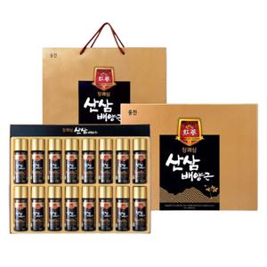 웅진 산삼배양근 50ml x16병+쇼핑백 설날 구정 추석 설 명절 부모님 선물세트