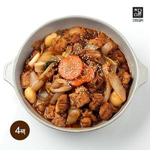 [참다른]춘천직송 참다른 국내산순살 간장닭갈비 500g x 4팩