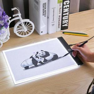 판타블렛 드로잉 그림 패드 LED 보드 2D 애니메이션 스케치용 그래픽 디지털 A5(24x15cm)