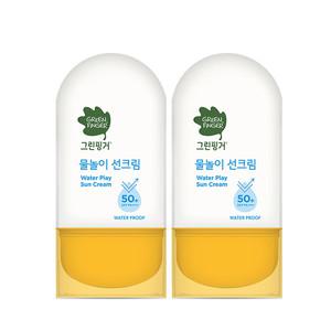 그린핑거 물놀이 선크림 워터프루프 50g x2개