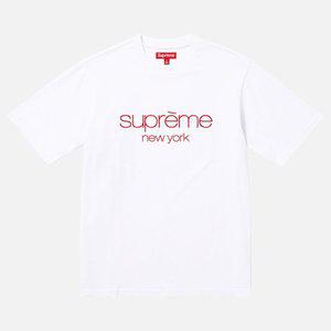 [푸마]슈프림 클래식 로고 반팔티 FW23KN82-WHITE