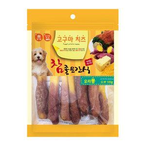 참좋은간식 고구마치즈 오리봉100g