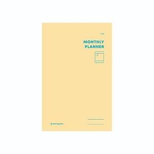 [꿈드림22] 모노그램 먼슬리 플래너 monthly planner 1년 월간플래너 월간스케쥴러 monogram 2.8 MG-44