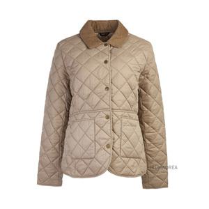 [롯데백화점]바버 FW24 여성 데브론 퀄팅 자켓 LQU1012 BE34