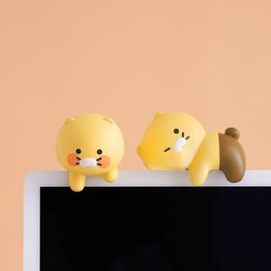 [카카오프렌즈] 춘식이 멀티 거치 피규어 모니터 장식품 차량용 네비게이션 악세사리 소품 인형