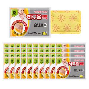 하루온팩 손난로 80g 40개 손핫팩 핫팩 어린이 하루온핫팩