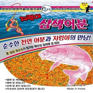에코레져 지렁이 삼색어분 민물낚시 떡밥 미끼 집어제