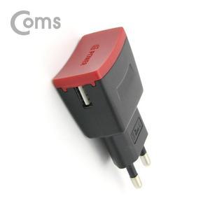 [HYIJUP27_4B]Coms 가정용 충전기 Micro5핀 1포트 Black