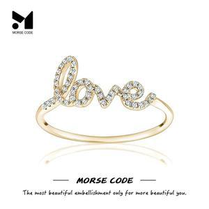 진주 S925 실버 화이트 지르콘 편지 사랑 반지 웨딩 쥬얼리 약혼 Anillos Plata Bague
