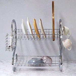 [셀러허브 1][HYIJQ56X_4B]물빠짐 수저 싱크대 컵 스텐 정리대 그릇 주