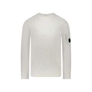 [CP COMPANY]시피컴퍼니 렌즈 와펜 니트 화이트 남성 17CMKN051A 005528A 103