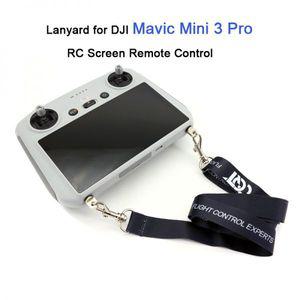 입문용 농업용 드론 DJI 미니 3 프로용 랜야드 RC 목 스트랩 버클 어깨 걸이 슬링 액세서리 스크린 원격 제