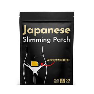 슬리밍 배꼽 스티커 통기성 체중 감소 지방 연소 패치 허브 에센스 셀룰라이트 버너 건강 관리 50 개