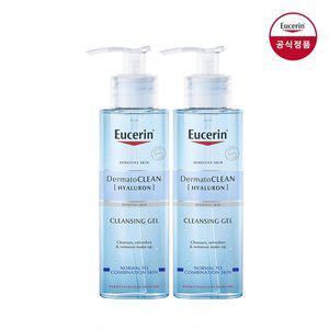 [유세린] NEW 더머토 클린 리프레싱 클렌징 젤 200ml 1+1