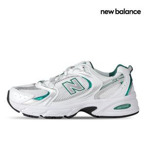 뉴발란스 530 화이트 민트 그린 남자 여성 러닝 운동화 MR530AB