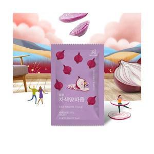 자색양파즙 원물 100% NFC 순수 착즙 80ml 60포 빨간 적색 양파즙
