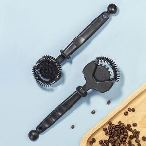 커피머신 청소솔 브러쉬 헤드 51/58mm 커피 머신 브러시 클리너 이동식 메이커 에스프레소 그룹 청소 원형