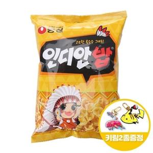 농심 인디안밥 83gx10개+키링2종.