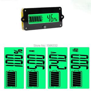 디지털 LCD 전량계 WS16 8-80V 50A 600Ah, 범용 배터리 용량 테스터 표시기 전압 측정기 전류 모니터 분석기