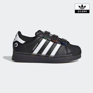 [아디다스키즈](의정부점)[adidas kids] (170~210) 슈퍼스타 LED 라이트 컴포트 클로저 (JI0505)