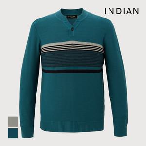 [INDIAN] 한기장 헨리넥 니트_MIVBRYS1271