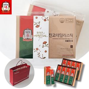 정관장 홍삼정 에브리타임 데일리스틱 선물용 포장 쇼핑백 2박스 400ml