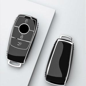 차키케이스 부드러운 TPU 자동차 원격 키 케이스 커버 쉘 메르세데스 벤츠 A C E S G 클래스 GLC CLE CLA W177 W205 W213 W222 X167 AMG 액세서리