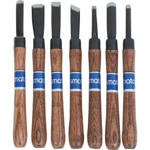 스마토 조각도세트 SM-CK7P 7PCS (1EA)도 수공구 핸들도 핸들기 목공 목공도 홈파는 용공구 용도 조각기